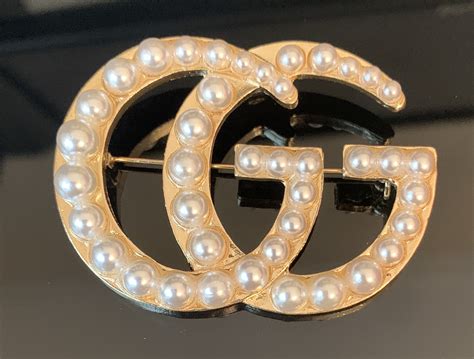 gucci broocj|Designer Gucci Brooches .